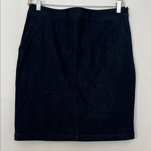 Banana Republic Dark Denim Pencil Skirt